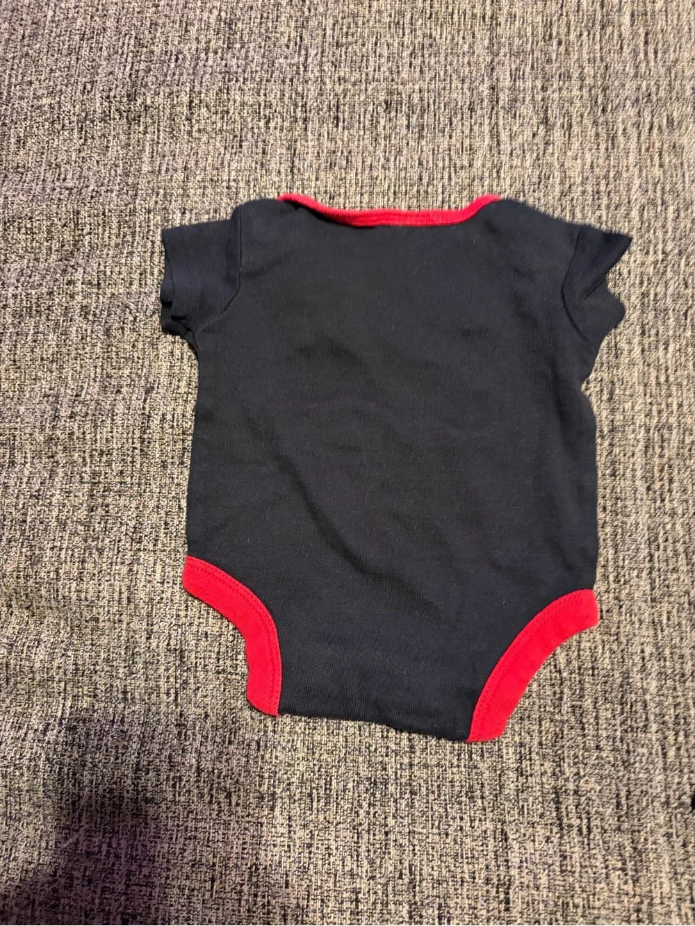 Nebraska Huskers Baby One-Piece Bodysuit - Red & Black Bundle 3 pcs